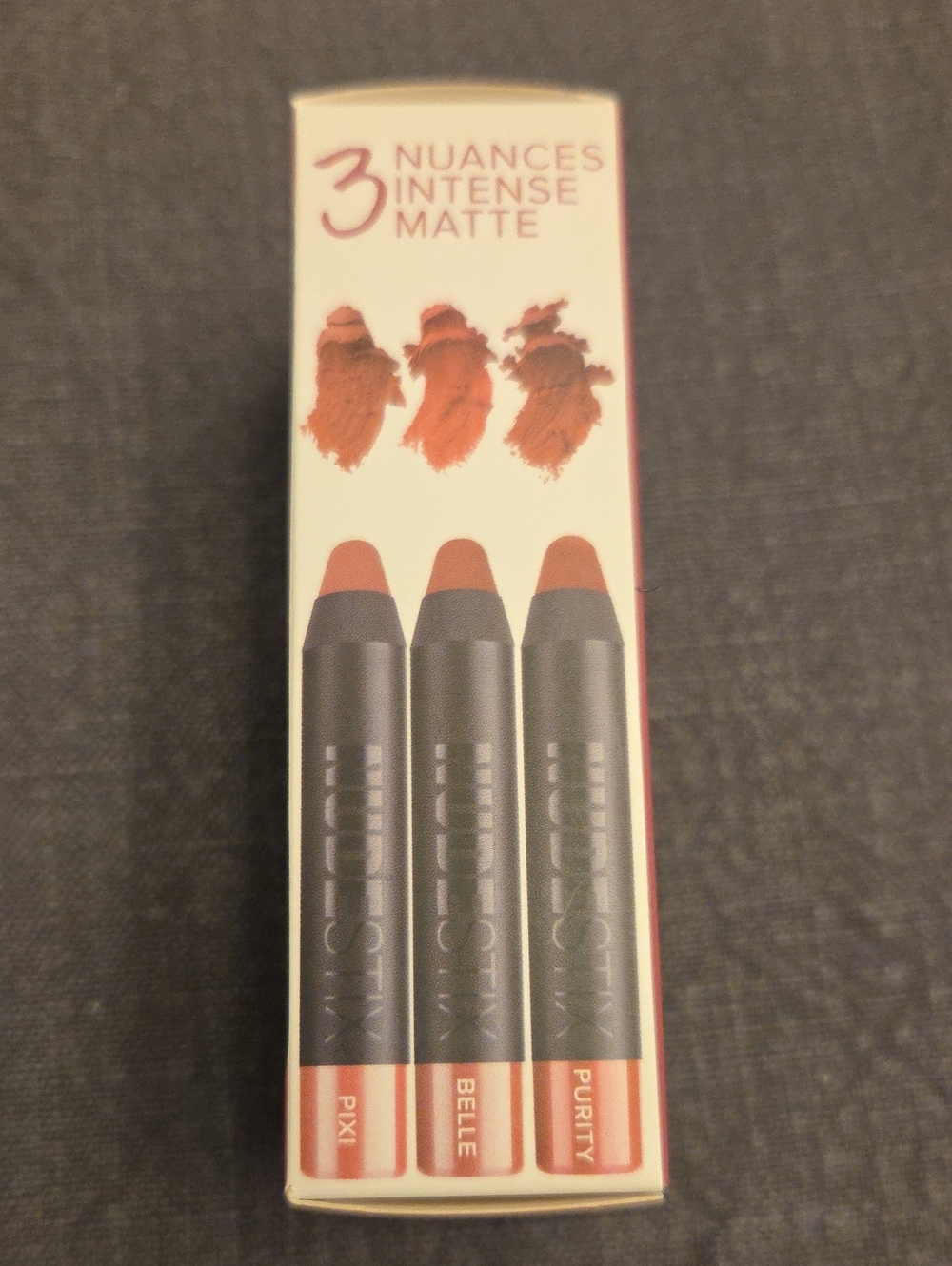 Pixi 3 Nuances Intense Matte Lip + Cheek Trio Pixi, Belle, Purity Sealed NIB